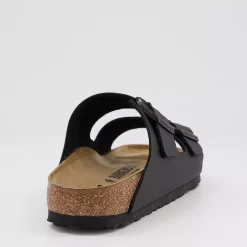 BIRKENSTOCK Arizona Two Strap Sandals F Black Birko Flor - Women’s Sandals -Bikes Shop 1578504048 bk1