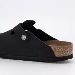 BIRKENSTOCK Boston Clogs Earthy Vegan Black R - Flat Shoes for Women -Bikes Shop 3836809876 dt2