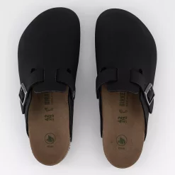 BIRKENSTOCK Boston Clogs Earthy Vegan Black - Gift Guide -Bikes Shop 6117108949 bv1