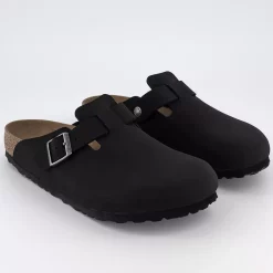 BIRKENSTOCK Boston Clogs Earthy Vegan Black - Gift Guide -Bikes Shop 6117108949 pr1