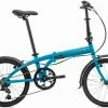 Tern Link B7 2020 Folding Bike -Bikes Shop linkb7g3unfoldm0mattebluesilver2
