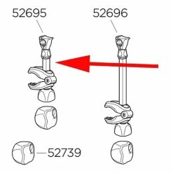Thule VeloCompact - VeloSpace Short Bike Arm