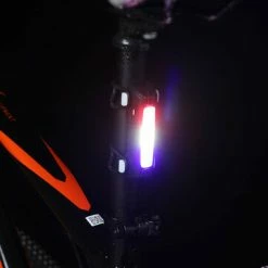 16cob Cycling Bike Front Rear Usb Rechargeable Led Light Waterproof Taillight Bike L... (color: #2)