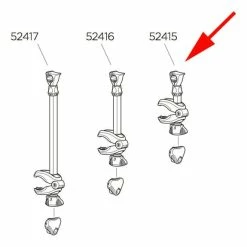 Thule Short Bike Arm Without Lock For EuroClassic 929 G6 Bike Rack