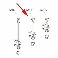 Thule Medium Bike Arm Without Lock For EuroClassic 929 G6 Bike Rack