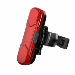 1pc Usb Rechargeable Bike Light Cob Led Mtb Bike Tail Light Bicycle Safety Warning C... (color: Red)