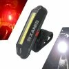 Xanes 2 In 1 500lm Led Bike Light 500mah Battery Waterproof 5 Light Modes Usb Recharge... (set: 1pc)