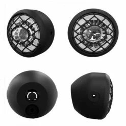 12V-60V 7.7W 75-100DB Wide Voltage Horn Headlight Strong Front Light Electric Bike Electric Scooter