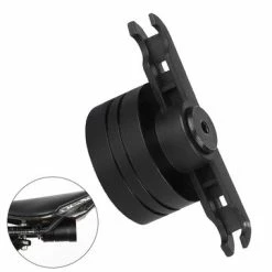 West Biking Bike Light Holder Seat Cushion Tube Rear Lamp Bracket Mount Clip Tailli... (type: Typeb)