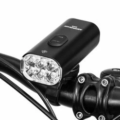 Astrolux BC6 2000Lm Super Bright Bike Headlights 6 LED Large Beads 4800mAh Battery IPX6 Waterproof
