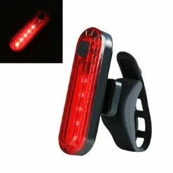 Bikight Bike Taillight Portable Super Bright 4 Modes Usb Rechargeable Safety Warning... (color: Red)