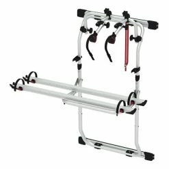 Fiamma 200 DJ Ducato Bike Rack For 2 Bicycles Silver Grey Black Red